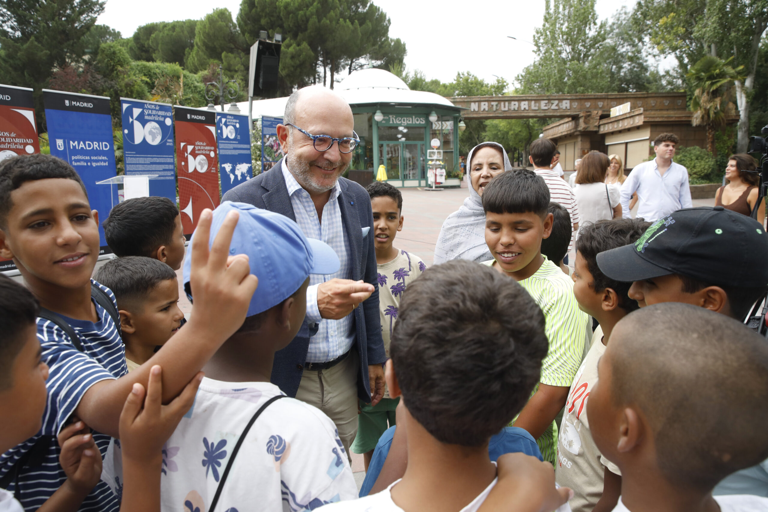El Ayuntamiento apoya el programa ‘Vacaciones en paz’ para 60 niños saharauis en Madrid este