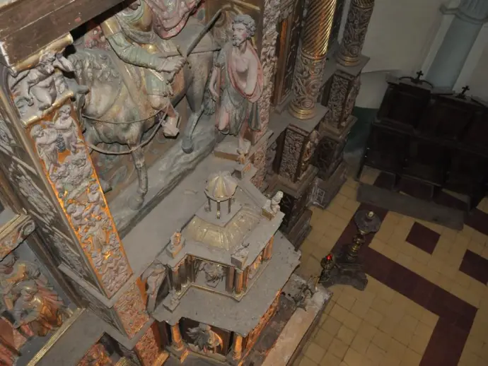 Patrimonio Cultural rehabilitará el retablo mayor de la Iglesia de San Martín del Río en Teruel