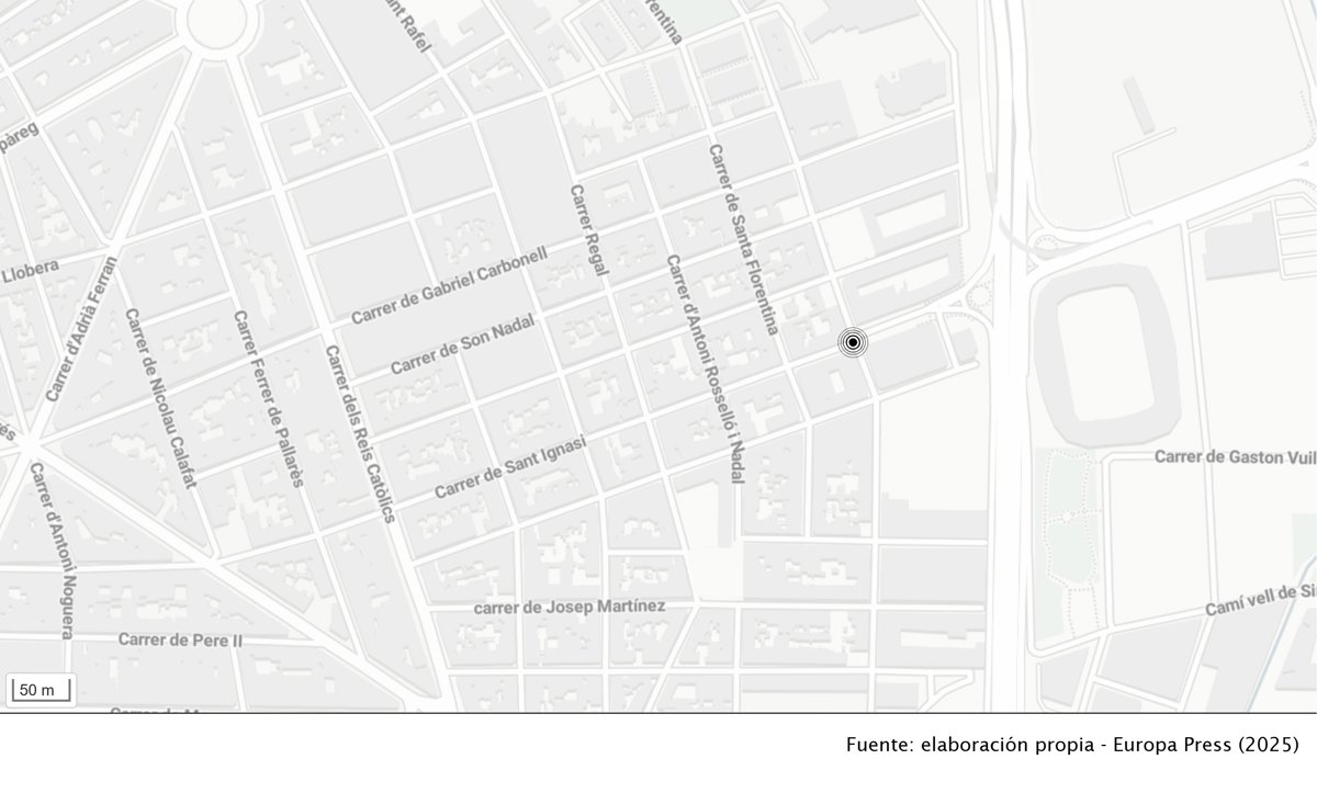 Cinco personas resultan heridas en un choque entre un todoterreno y un autobús en Palma