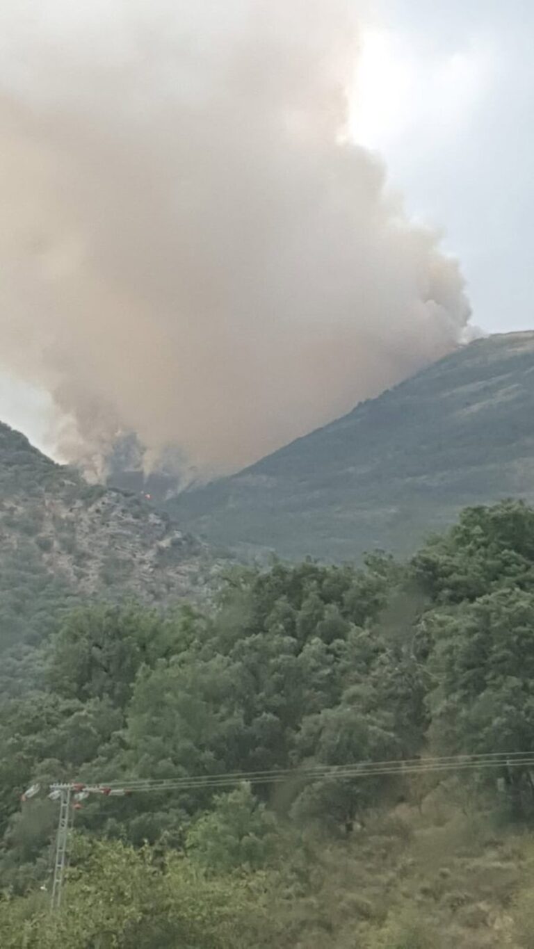 Un rayo provoca varios incendios en Mansilla, Collado Grande y Munilla, en La Rioja