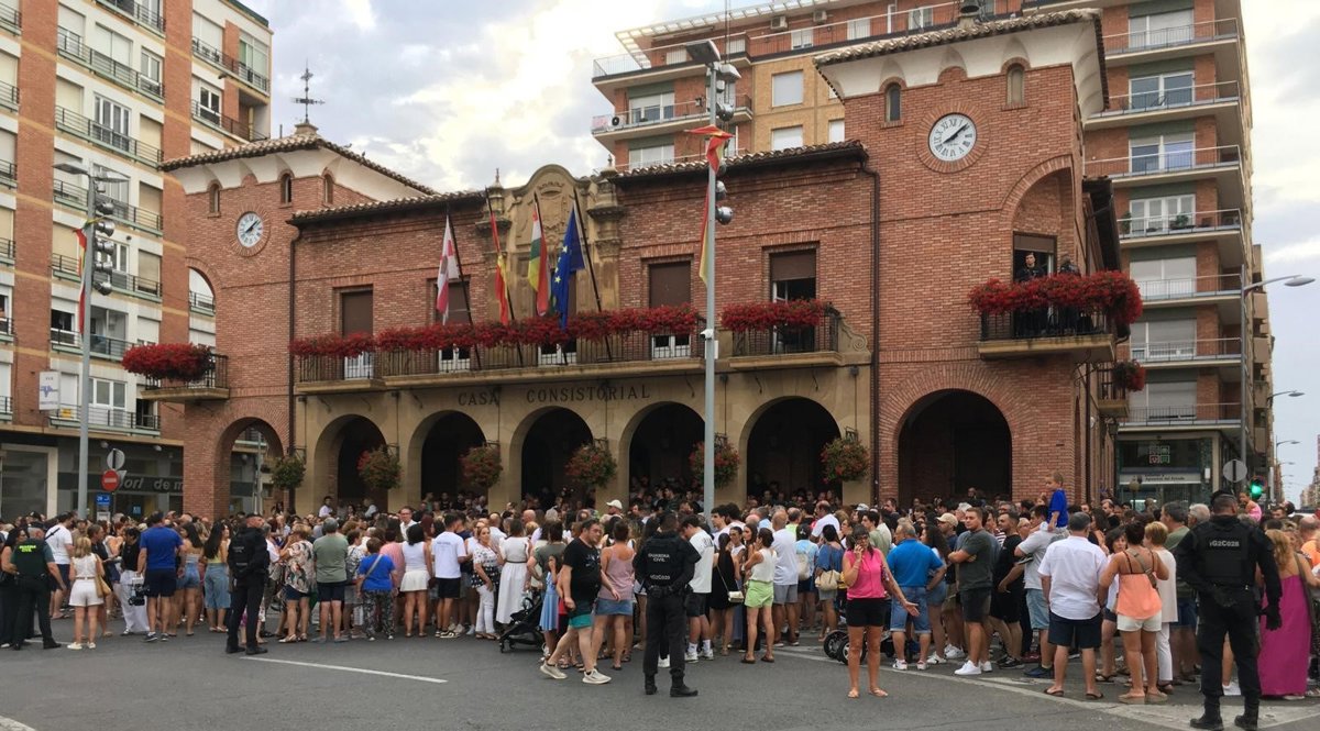 Vecinos de Calahorra reclaman una ciudad "segura": "La violencia no tiene lugar en nuestra comunidad