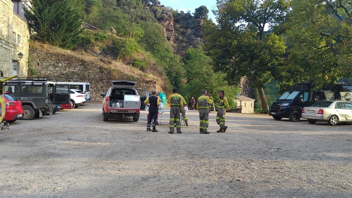 Incendio en Mansilla controlado gracias a la acción de bomberos, agentes forestales y Guardia Civil