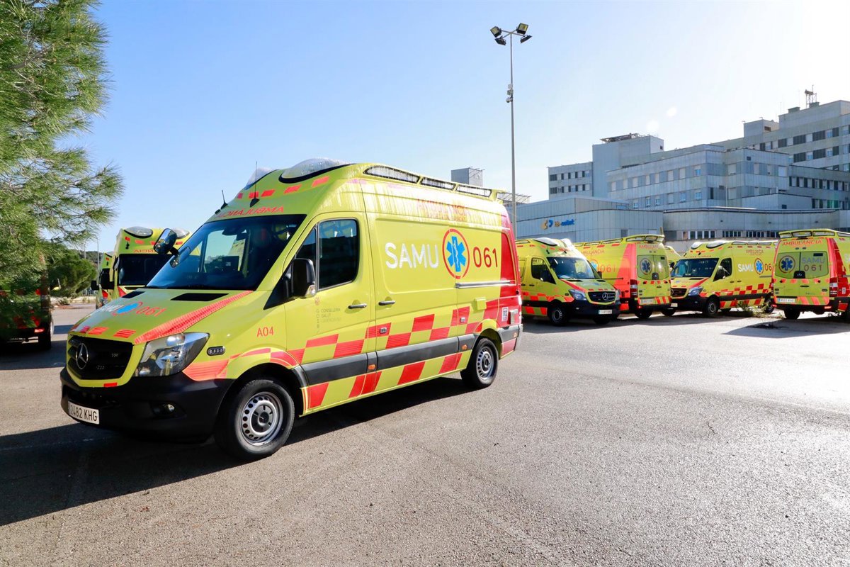 Joven motorista de 22 años en estado grave tras un accidente de tráfico en el Coll d'en Rabassa