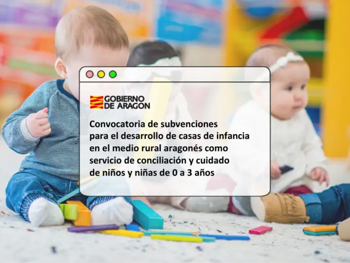 El Gobierno de Aragón lanza la convocatoria para ampliar las casas de infancia en 2025 en las tres
