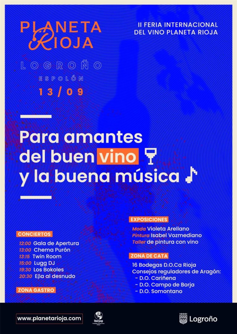 Moda, música y gastronomía se unen al vino de Rioja, Aragón y Francia en la II Feria Vino Planeta