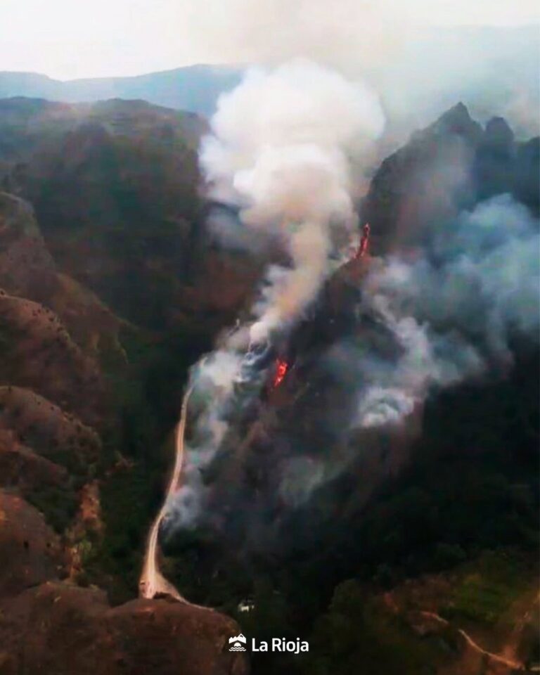 Apagan los incendios que permanecían bajo vigilancia en las Peñas de Viguera y Pico Sanchón