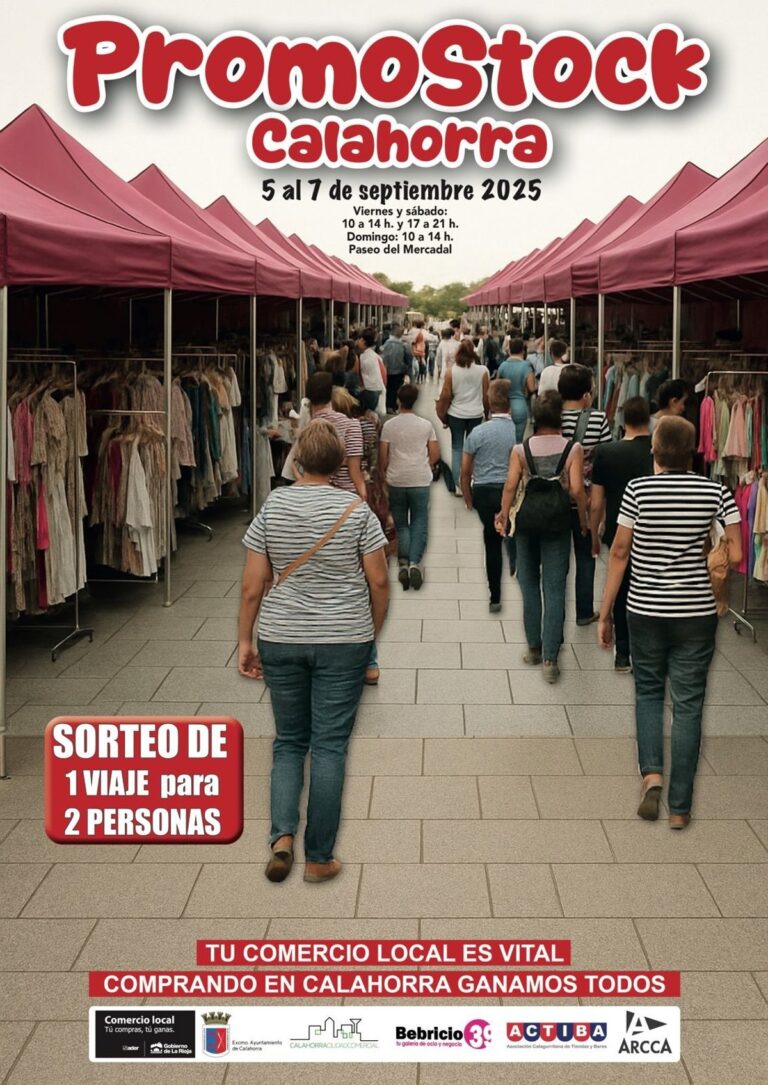 Promostock se instala en el paseo del Mercadal del 5 al 7 de septiembre para impulsar el comercio