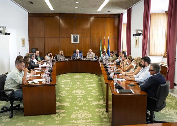 Archivo - Reuni&oacute;n de la Diputaci&oacute;n Permanente del Parlamento andaluz. (Foto de archivo).