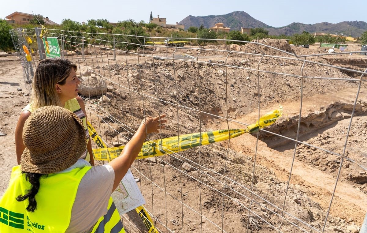 Cartagena descubre cerca de 90 metros de frentes de cantera romana bajo siete metros de escombros