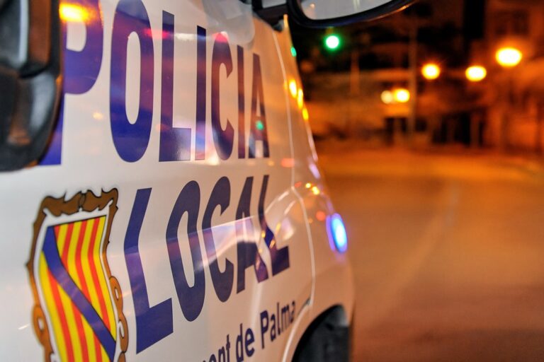 Detenido por tocar a una mujer que le ignoró en el centro de Palma durante un intento de