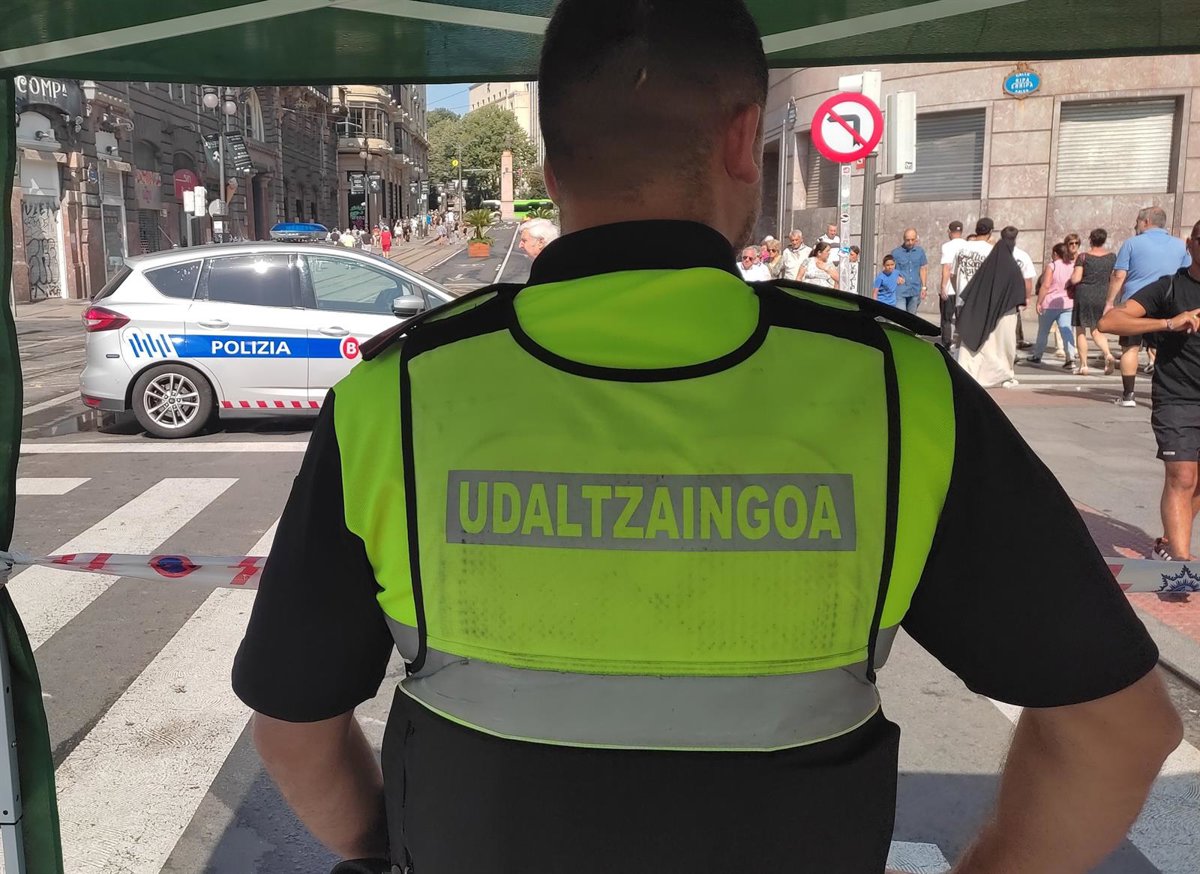 Veintitrés arrestos en la última noche de Aste Nagusia, tres por tocamientos y tres por violencia