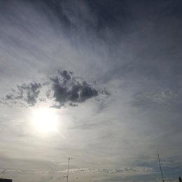 Archivo - Imagen de cielo nuboso en la Comunitat Valenciana.