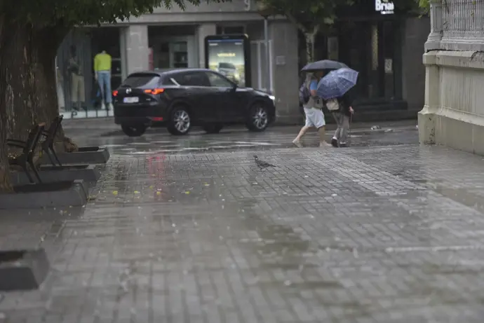 Se activa en Aragón el plan especial de protección civil por avisos de lluvias y tormentas