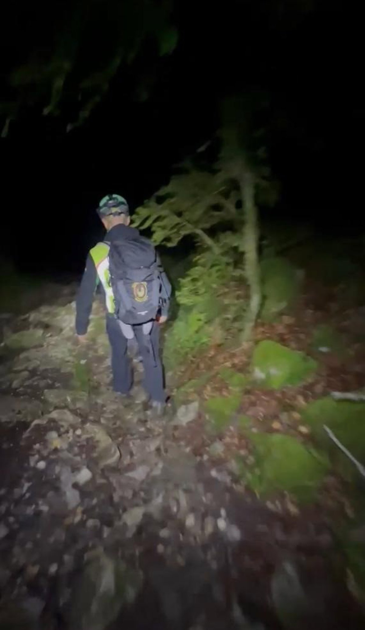 Rescatan a dos senderistas perdidos en el pico Larun, en Bera, tras horas de búsqueda