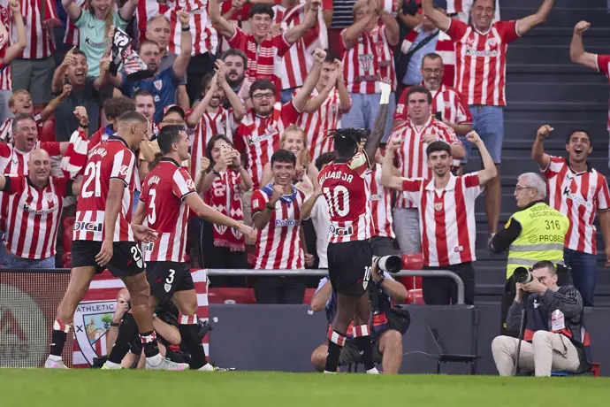 Athletic se enfrenta a PSG, Dortmund, Arsenal, Atalanta, Sporting de Portugal, Slavia Praga,