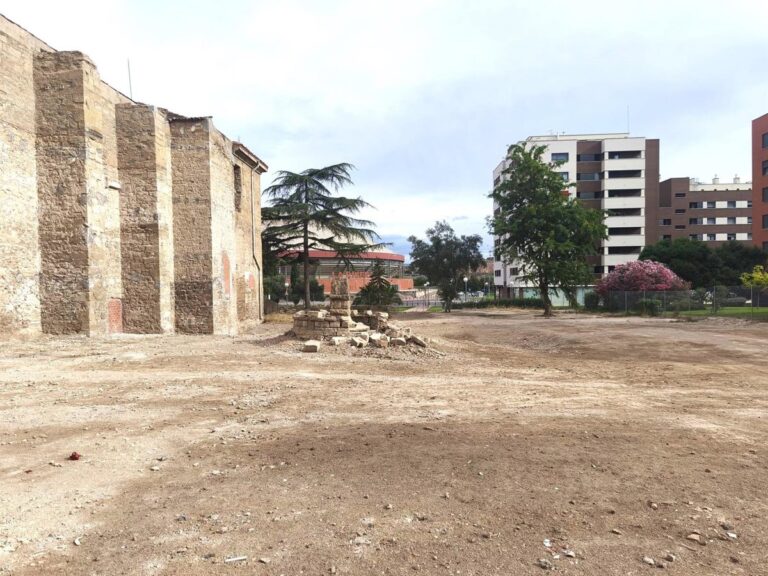 Logroño dispondrá este año de cerca de 1.500 m2 de parque urbano en el antiguo convento de Madre