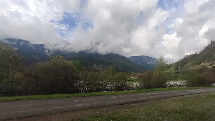 Avisos por tormentas y granizo en el Pirineo y centro de Huesca; en Ribera del Ebro, amarillo