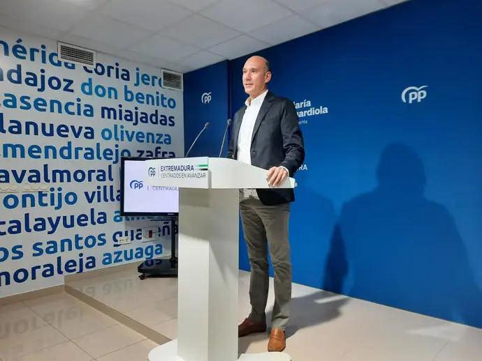 El PP insta al PSOE extremeño a aprender de los incendios y promover unidad y esfuerzo político