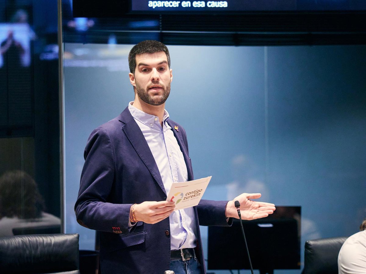 Guzmán asegura que Contigo-Zurekin no está considerando abandonar el Gobierno foral