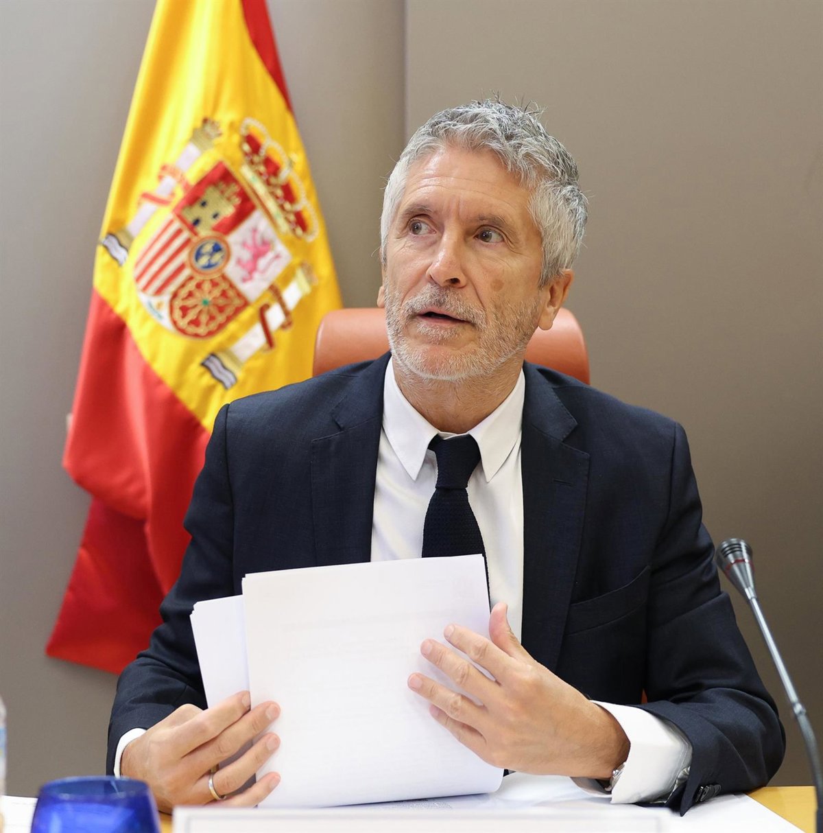 Marlaska considera "preocupante" la ausencia de Feijóo en la Apertura del Año Judicial y critica