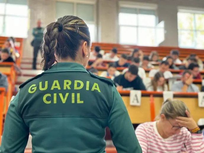 Cáceres y Mérida acogerán el sábado las oposiciones de la Guardia Civil con casi 28.000