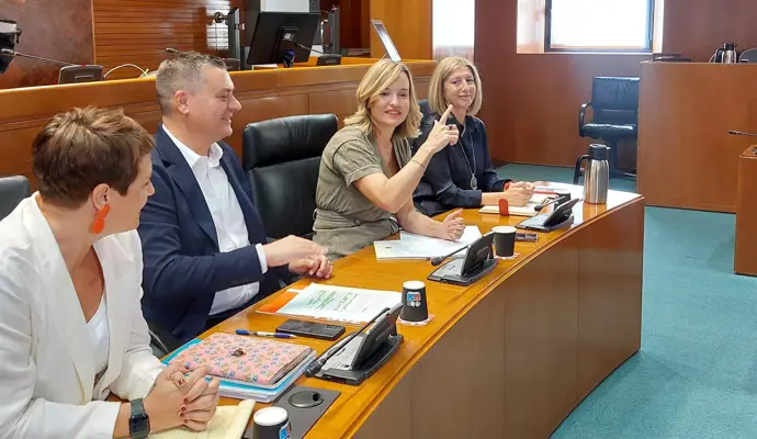 Alegría considera que Feijóo se boicotea al no asistir a la inauguración del año judicial