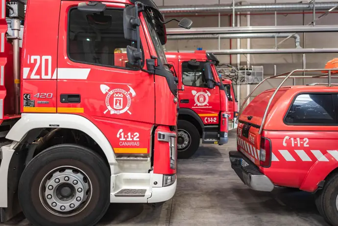 El Cabildo de Tenerife invierte 4,6 millones en 17 vehículos para el Consorcio de Bomberos