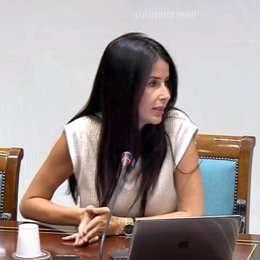 La presidenta del Grupo Parlamentario Agrupaci&oacute;n Socialista Gomera (ASG), Melodie Mendoza