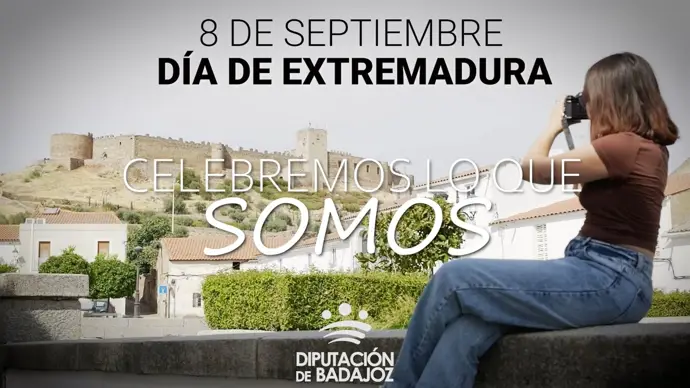 La Diputación de Badajoz conmemora el Día de Extremadura con un llamado a la unidad y al orgullo