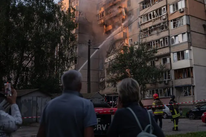 Al menos 24 personas han fallecido por un ataque aéreo ruso en la región de Donetsk en Ucrania