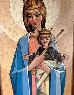 Abogados Cristianos condenan las pintadas a la Virgen y al Niño en la ermita de la Malena, Arguis
