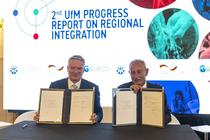 UpM y OCDE indican que la integración económica en el Mediterráneo avanza por debajo de su
