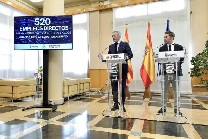 Vantage invertirá 3.200 millones en un centro de datos en Villanueva de Gállego, creando 520