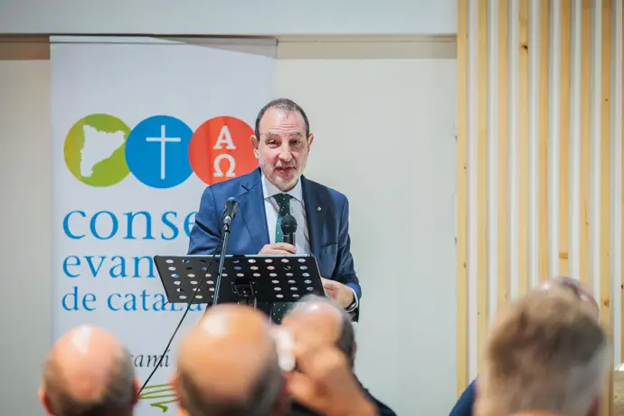 Espadaler apoya la importancia de asegurar la libertad de culto en un evento del Consell Evangèlic