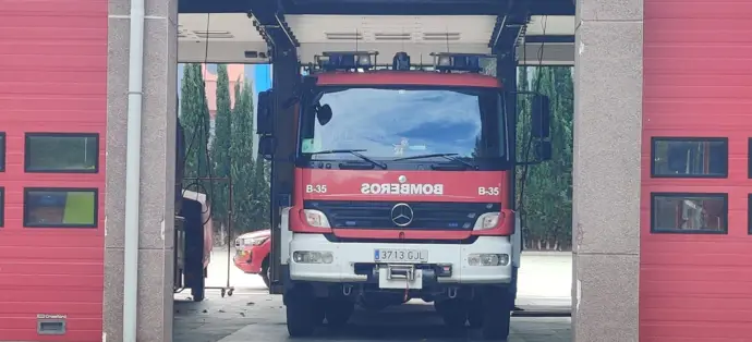 Un incendio agrícola arrasa entre 2.500 y 3.000 metros cuadrados en Calahorra