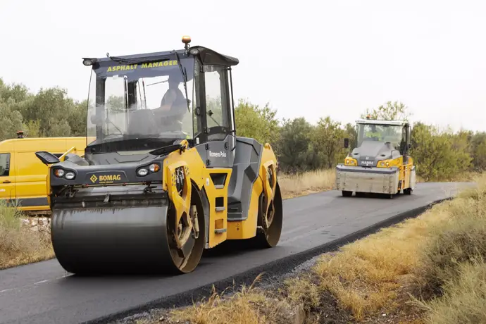 La DPZ anuncia la mejora de 12 carreteras para 2026 con una inversión de 7 millones de euros
