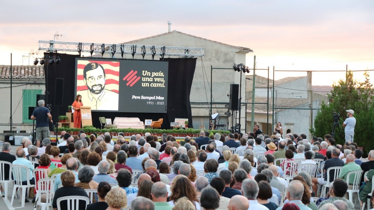MÉS per Mallorca homenajea a Pere Sampol en Montuïri y se compromete a preservar su legado