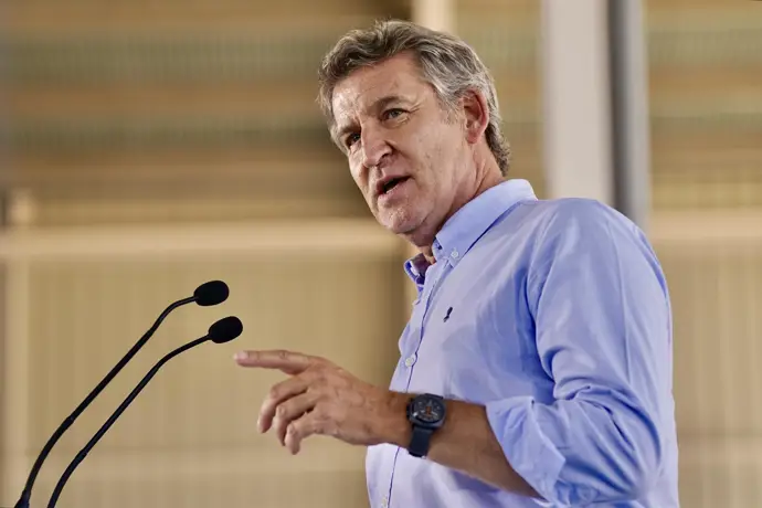 Feijóo responsabiliza a Sánchez de la violencia en La Vuelta y afirma que "no es digno" del cargo