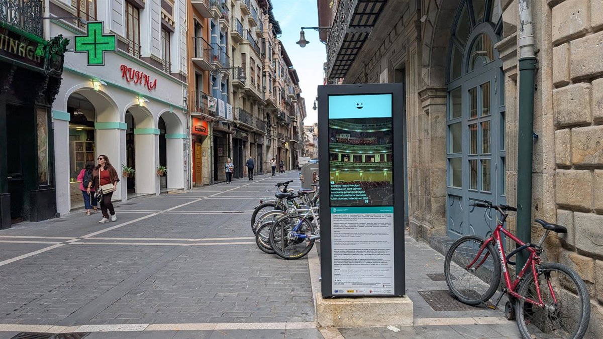 Pamplona asigna 92.543,90 euros para instalar siete paneles informativos digitales en español