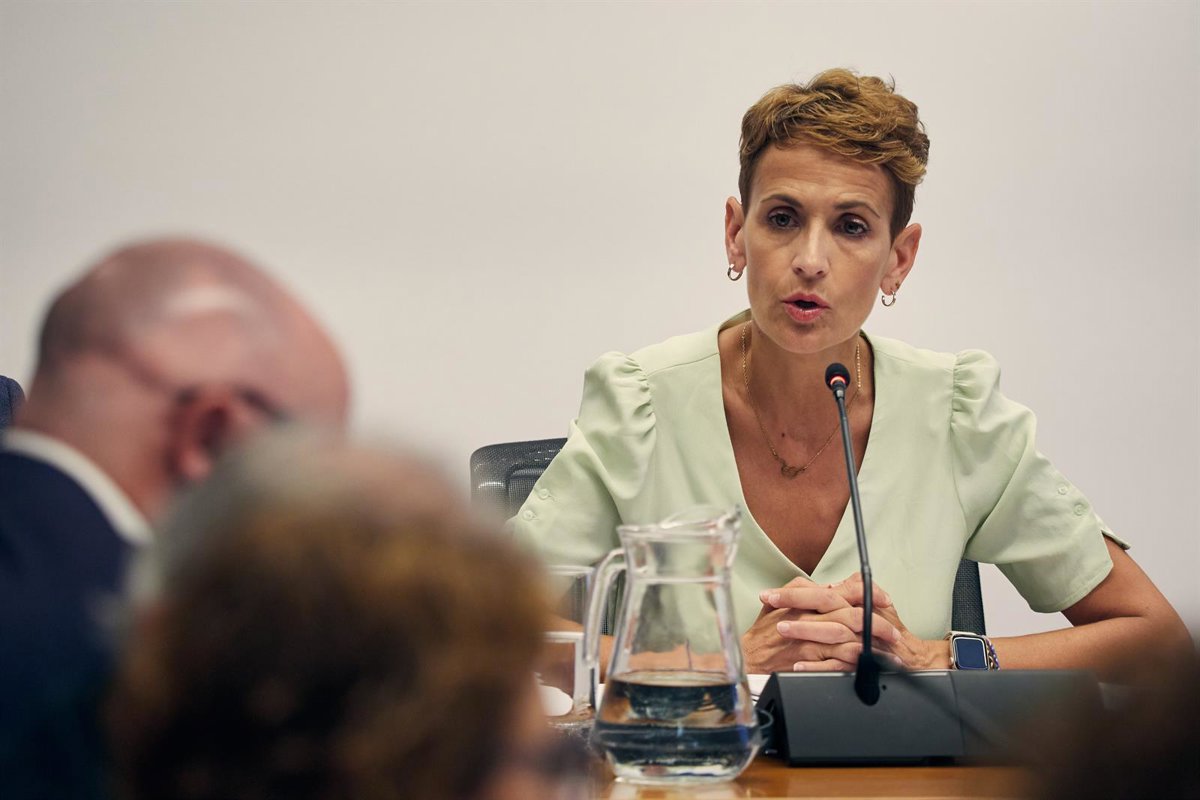 Chivite asegura que hay "errores administrativos" y no corrupción: "Los errores no son delitos