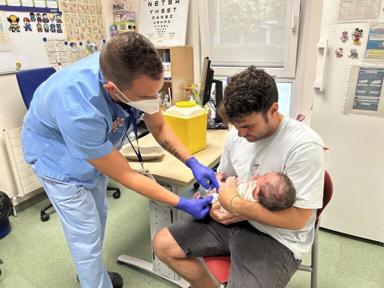 Osakidetza vacunará a 10.000 bebés contra la bronquiolitis aguda hasta marzo