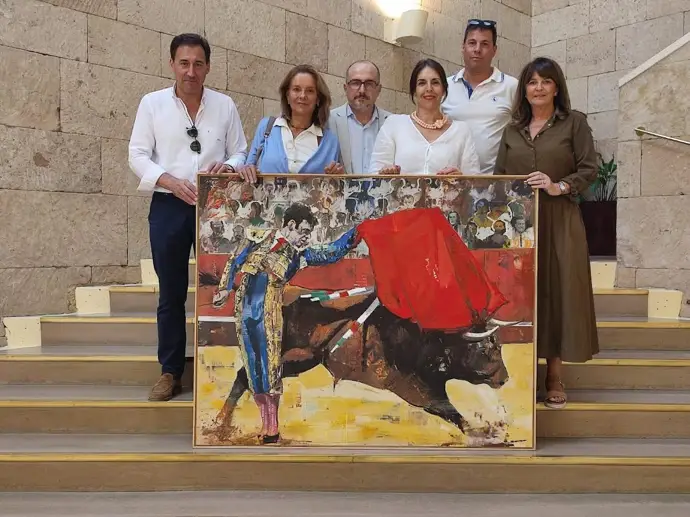 El valenciano, por Miguel Soro, ganador del XXIII Certamen Internacional de Pintura Peña Taurina