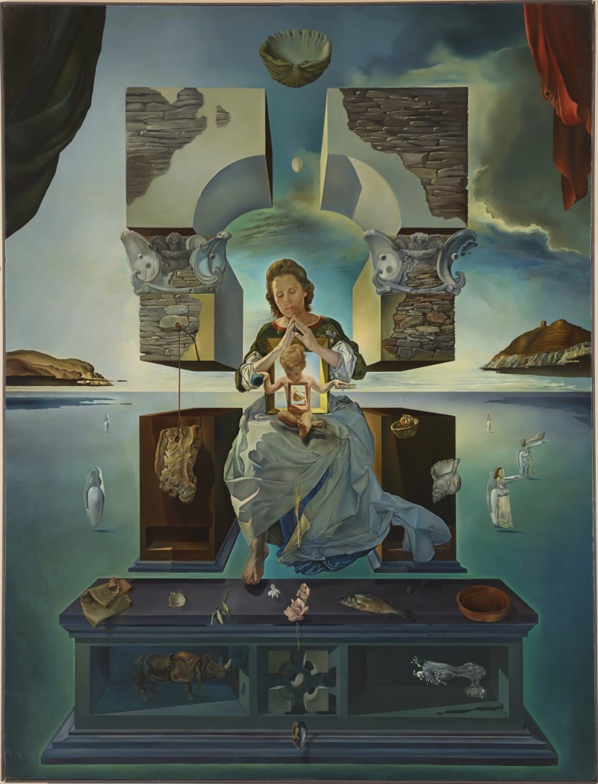 El Museu Dalí exhibe 'La Madona de Portlligat' en España tras 73 años de ausencia.