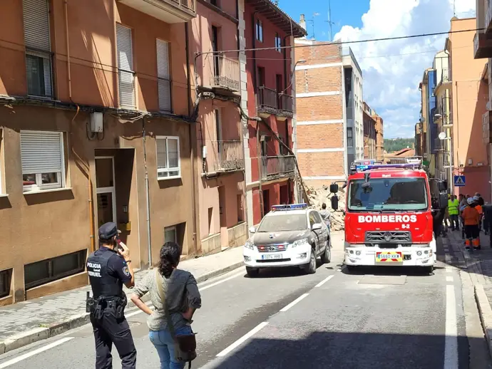 El informe de Mapfre sobre el colapso en la calle San Francisco exonera al Ayuntamiento de