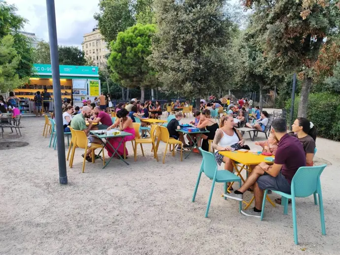 El espacio lúdico '0-99' de la Clariana de Glòries atrajo más de 5.500 visitantes en verano