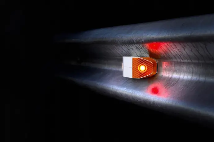 Un innovador sistema de señalización disminuye los accidentes en tramos peligrosos de las