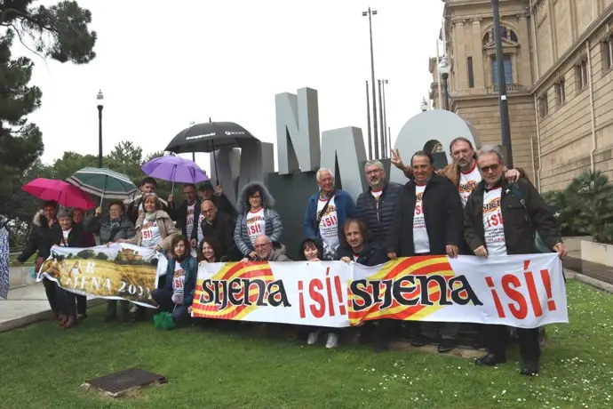 Veintiséis entidades respaldan la concentración en el MNAC por el retorno de las pinturas a Sijena