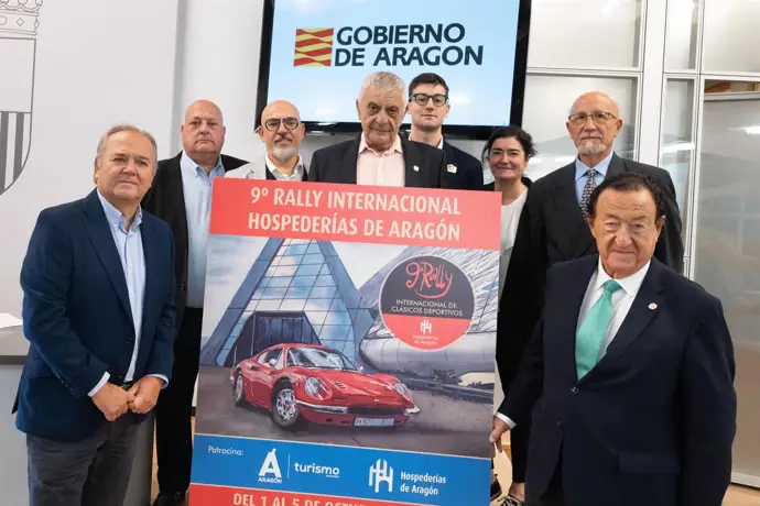 Aragón renueva el Rally Internacional Hospederías, un evento destacado para los coches clásicos