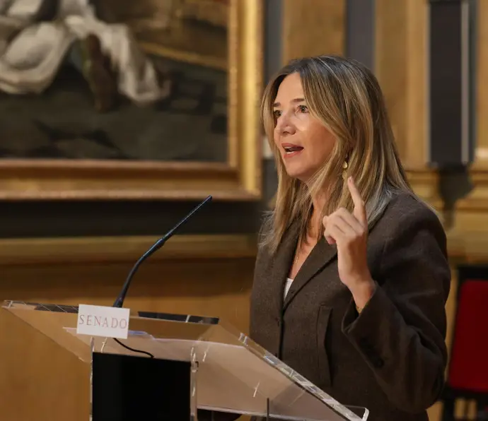 Alicia García (PP) denuncia la "masacre" en Gaza y evita el término "genocidio" sin entrar en