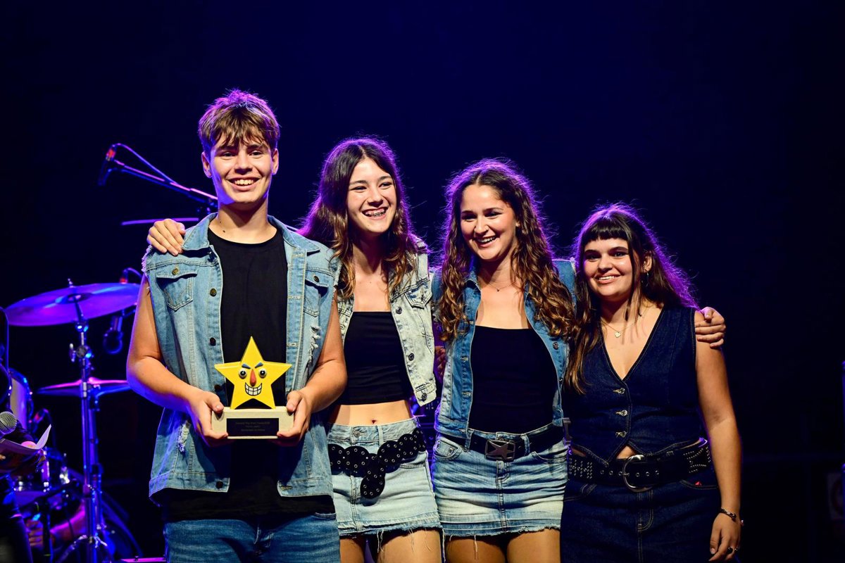La banda U.R. Bad se consagra en el certamen Pop Rock Palma 2025 con su impresionante actuación